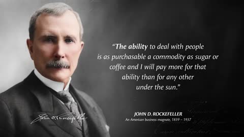 John Rockefeller's Quotes which are better known in youth to not to Regret in Old Age