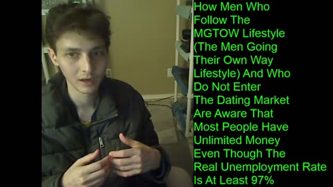 How Men Who Follow The MGTOW Lifestyle Are Aware That Most People Have Unlimited Money