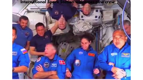 International Space Station welcomes new crew