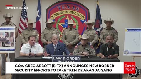 Texas' Abbott Announces Major Border Security Change To Take On 'Deadly' Venezuelan Gang