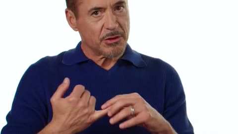 ROBERT DOWNEY JR | ONE MINUTE INTERVIEW