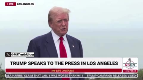 Trump - The Government is “Missing in Action” in California