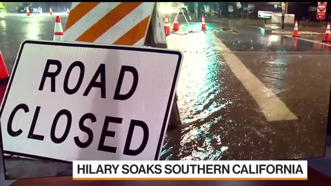 Post-Tropical Cyclone Hilary Dumps Record Rains on California, More flooding expected