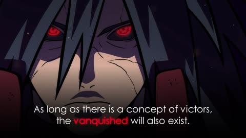 Madara golden words