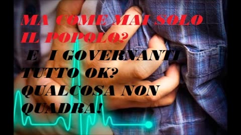 SVEGLIATEVI POPOLO ! PERCHE' GLI EFFETTI AVVERSI COLPISCONO SOLO IL POPOLO E NON I GOVERNANTI?