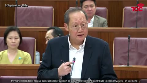 PRs receive same jobseeker support to stay employable and contribute to economy, says Tan See Leng