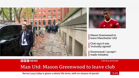 Mason Greenwood to leave Manchester United after investigation into conduct - BBC News