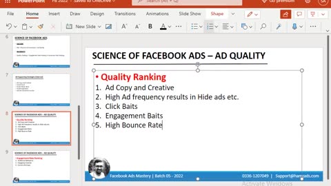 Hamza Ali Shopify Dropshipping Course Session : 11 ( Science Of Facebook Ads)