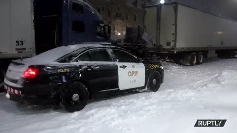 Canada: 'Freedom Convoy' Ottawa blockade ongoing as protest organiser Chris Barber arrested