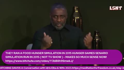 A Conversation with Idris Elba & Wife WEF23 DAVOS MEMBERS & CONTRIBUTORS