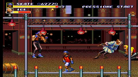 Zeroing Streets of Rage 3 version of genesis with the character (SKATE).