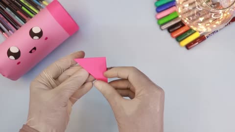 DIY pencil box with water bottle, How to make cute pencil box from waste bottle easy home way.