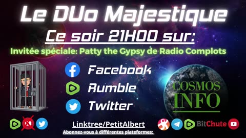 Duo Majestique du 28 février 2023 - Invitée spéciale Radio Complots