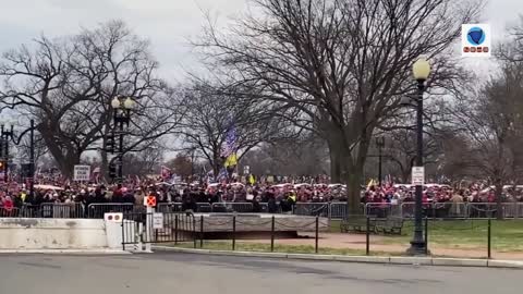 HAPPENING NOW: Historic crowds in Washington DC in support of President Trump!