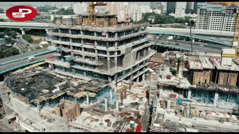 Progress ICITY New Building Construction In Moscow, Russia