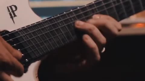 A virtuoso guitar solo.