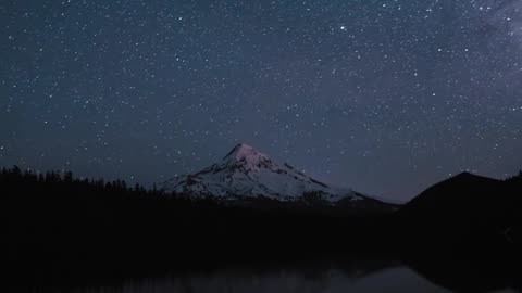 Mountain 🏔️ at night 🌃