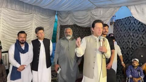 Chairman PTI Imran Khan Addressing PTI Workers at 27th Iftar in Zaman Park