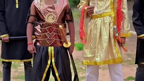 Bahubali scene Funny video with friends