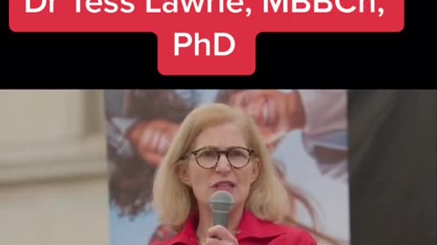 Impressive testimony from Dr. Tess Lawrie, MBBCh, PhD