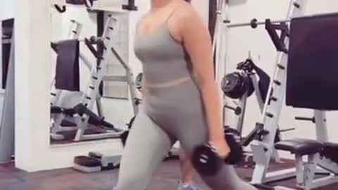 Tamannaah Bhatia Heavy Weight Lifting Workouts in Gym Latest Video