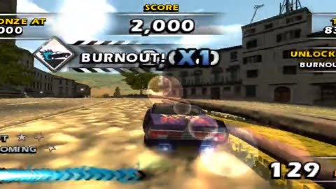 Burnout Dominator - World Tour Hot Rod Series Event 11 Gameplay(PPSSPP HD)