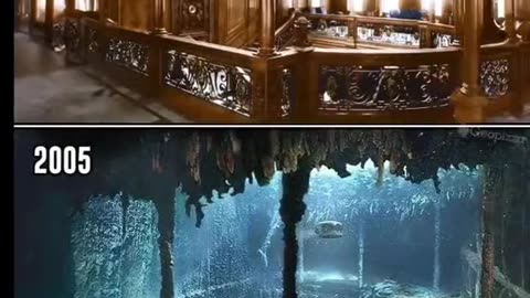 Titanic doomed disaster thenandnow footage