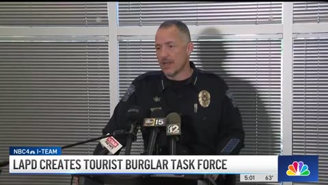 he LAPD forms a special task force to combat organized foreign gangs burglarizing homes