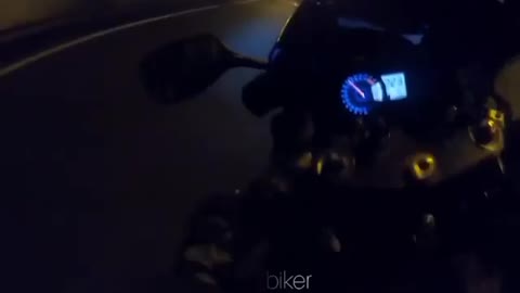 Night bike racing