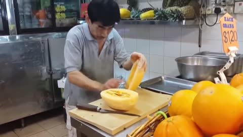 Fastest Fruits Cutting Skills