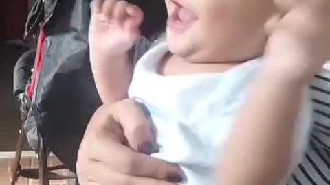 Baby laugh