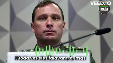 Mauro Cid - fala em 'narrativa pronta'. "Eles queriam falar coisa que eu não sei, que não aconteceu..."