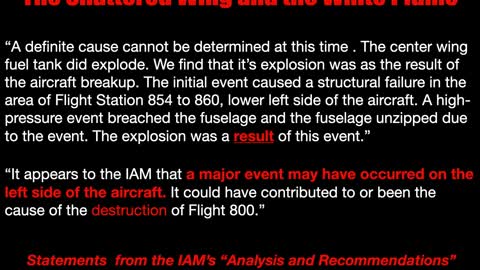 The Downing of TWA 800 - What Really Happened