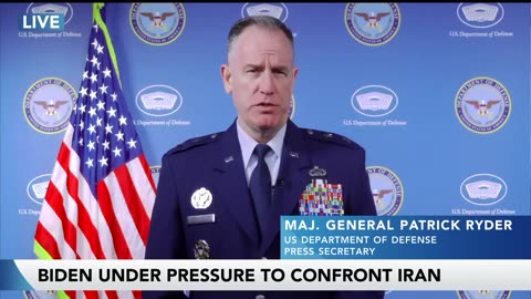 Pentagon: US doesn't want a wider war with Iran or in Middle East