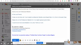 IC U1 C2 Professional Email for Google Sites