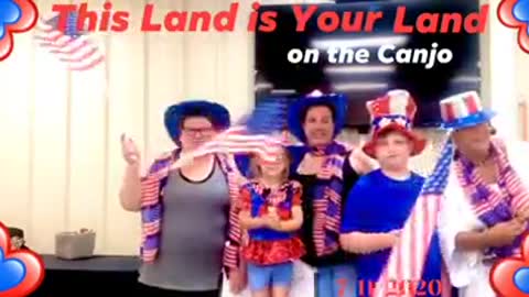 🇺🇸This Land is Your Land🇺🇸Sharon Luanne Rivera on Canjo