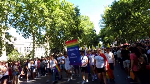 Worldwide Pride Madrid Spain 2017. GoPro 1