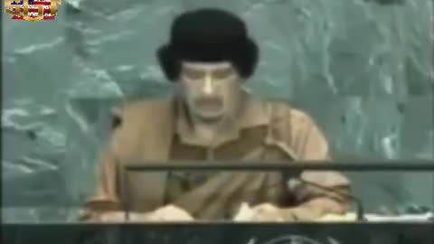 Muammar Gaddafi on Viruses and Vaccines - (UN Speech 9/23/2009)