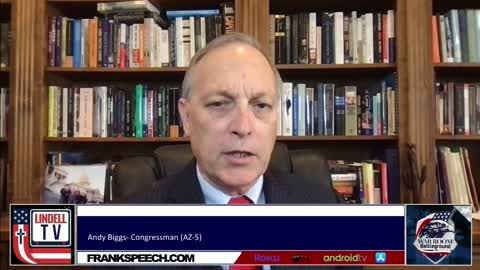 Rep. Andy Biggs: Inflation At 15-17% With 1970s Model, America In 'Existential Crisis'