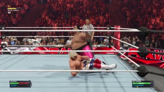 WWE 2K24 - Cody Rhodes VS Yokozuna The Fight with the Bloodline Never ends