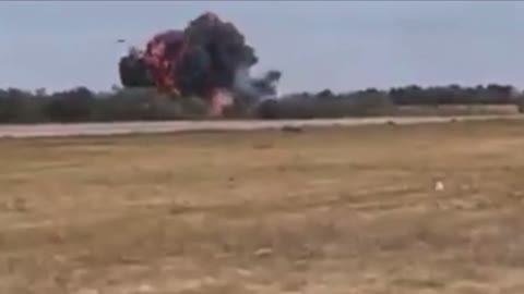 Russian Attack Jet Crashes