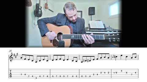 Gold Rush - Bluegrass Flatpicking Guitar Lesson (Sheet Music + TAB)