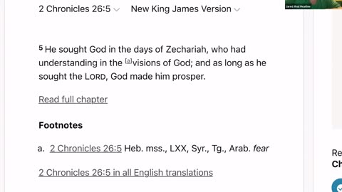 DAY 71: "THE KEY TO PROSPERITY" (2 Chronicles 31:21) "The Key is our Relationship with the Lord"