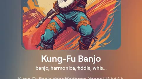 ✌️🤣 KUNG-FU BANJO