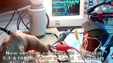 Radiant energy cold electricity resistance test