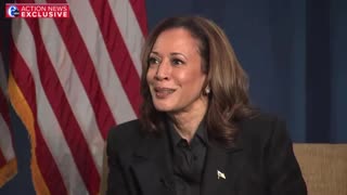 Kamala Harris Sits For Interview With ABC 6 Philadelphia