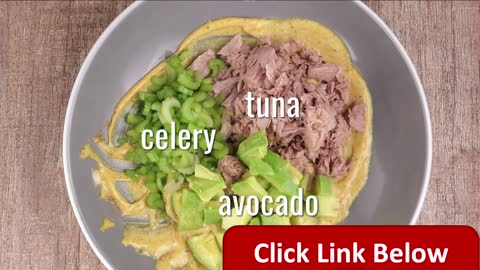 Keto Curry Spiked Tuna and Avocado Salad