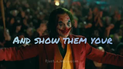 Joker WhatsApp status attitude