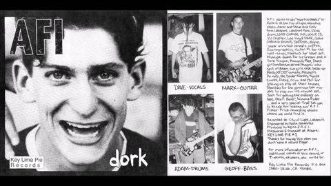 AFI - Dork EP 1992 Full Album