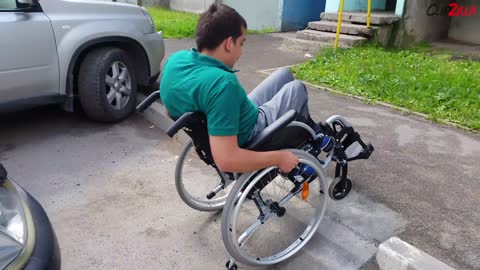 Wheelchair Curb Fail